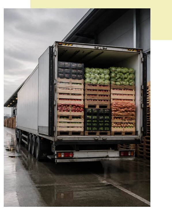 Перевозка плодоовощной продукции в Воскресенск по цене от 5169 р. | Агросервис-Вск