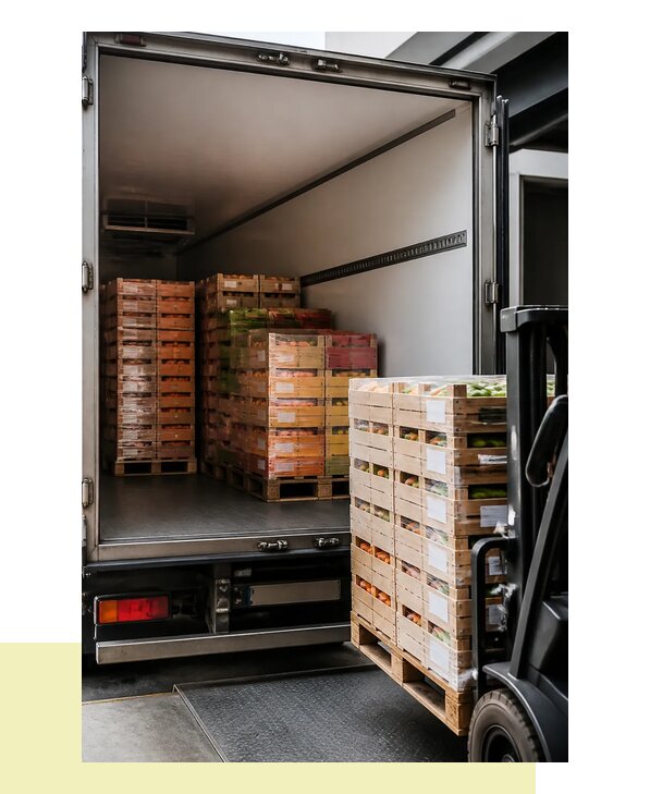 Перевозка сельхозпродукции на паллетах с доставкой в Воскресенск