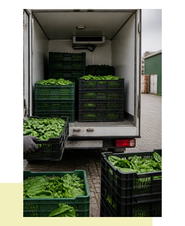 Перевозка шпината в Воскресенск с сохранением свежести продукции